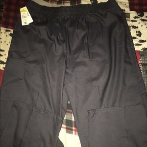 Dark gray scrub pants